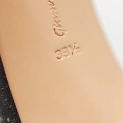 Pre Owned Gianvito Rossi Multicolor PVC and Patent Plexi Pumps Size 39.5