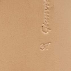 Pre Owned Gianvito Rossi Beige Leather Gianvito Pumps Size 37