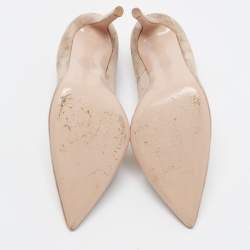 Pre Owned Gianvito Rossi Beige Suede Gianvito Pumps Size 39