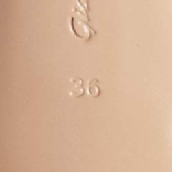 Pre Owned Gianvito Rossi Black Patent Leather Portofino Ankle Strap Sandals Size 36