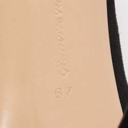 Pre Owned Gianvito Rossi Black Suede Gianvito Pumps Size 37