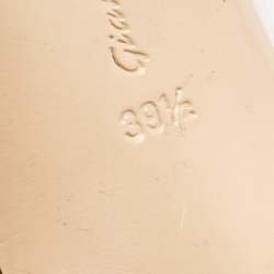 Pre Owned Gianvito Rossi Multicolor Patent Leather and PVC Plexi Pumps Size 39.5