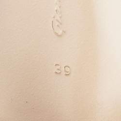 Pre Owned Gianvito Rossi Black Suede Vamp Peep Toe Booties Size 39