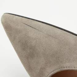 Pre Owned Gianvito Rossi Grey Suede Gianvito Pumps Size 39