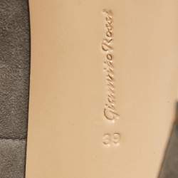 Pre Owned Gianvito Rossi Grey Suede Gianvito Pumps Size 39