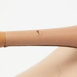 Pre Owned Gianvito Rossi Transparent PVC Elle Slide Sandals Size 38.5