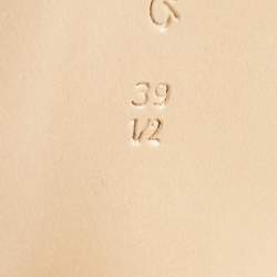 Pre Owned Gianvito Rossi Metallic Blue Leather Gianvito Pumps Size 39.5