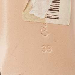 Pre Owned Gianvito Rossi Black Satin Crystal Embellished Pointed Toe Pumps Size 39