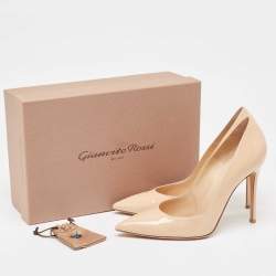 Gianvito Rossi Beige Patent Leather Gianvito Pumps Size 40