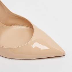 Gianvito Rossi Beige Patent Leather Gianvito Pumps Size 40