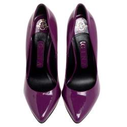 Gina Purple Patent Leather Pumps Size 36