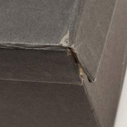 Pre Owned Gina Metallic Gold/Silver Glitter Lace Pointed Toe Pumps Size 38.5