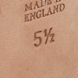 مملوكة مسبقًا Gina Black Satin Crystal Platform  Slingback Sandals Size 38.5