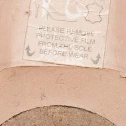 Pre Owned Gina Burgundy Leather Crystal Embellished Flat Slides Size 37