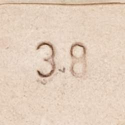 Pre Owned Gina Green Croc Embossed Patent Leather Loren Slide Flats Size 38