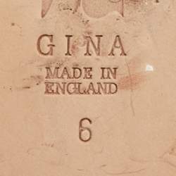 مملوكة مسبقًا صندل س�لايد لورين مسطح مزين بالكريستال ساتان أسود جينا مقاس 41