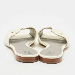 Pre Owned صندل سلايد لورين م�سطح مزين بالكريستال ساتان أسود جينا مقاس 41