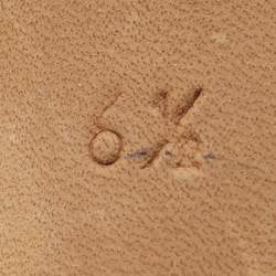 Pre Owned Gina Size 39.5 Gold Crystals and Metalic Leather Slingback Sandals