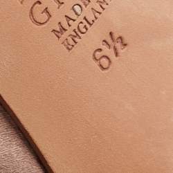 Pre Owned Gina Beige Satin Embellished Peep Toe Platform Pumps Size 39.5