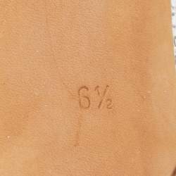 Pre Owned Gina Silver Satin Crystals Ayres Pumps Size 39.5