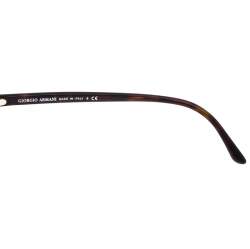 Pre Owned Giorgio Armani Brown/Green Tortoise AR8107 Wayferer Sunglasses