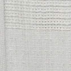 Giorgio Armani Grey Lurex Knit Wool Scarf 