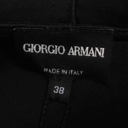 Pre Owned Giorgio Armani Multicolor Faux Python Hoodie Jacket S