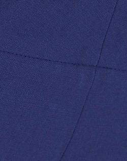 Pre Owned Giorgio Armani Blue Wool Wide-Leg Pants M (IT 42)