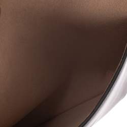 Pre Owned Giorgio Armani Khaki Green Wristlet Clutch