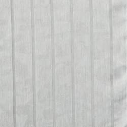 Giorgio Armani Grey Stripe Pattern Silk Blend Stole