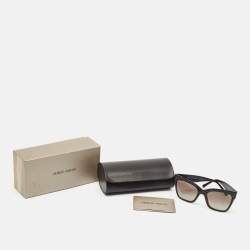Giorgio Armani Black Gradient AR8175 Square Sunglasses