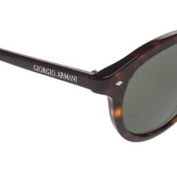 Pre Owned Giorgio Armani Dark Brown Tortoise Frames of Life Sunglasses