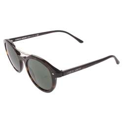 Pre Owned Giorgio Armani Dark Brown Tortoise Frames of Life Sunglasses