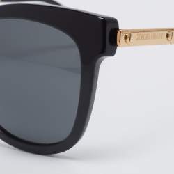 Pre Owned Giorgio Armani Black AR8011 Oval Sunglasses