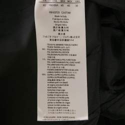Giorgio Armani Black Gabardine Single Breasted Blazer S