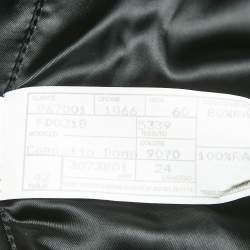 Giorgio Armani Blue Textured Velvet Coat M