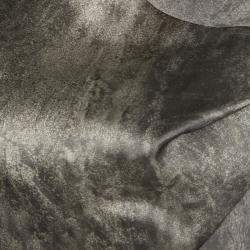 Pre Owned Giorgio Armani Silver Gunmetal Avant Garde Sleeveless Top M