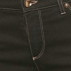 Pre Owned Giorgio Armani Dark Blue Denim Slim Fit Jeans M