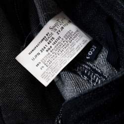 Pre Owned Giorgio Armani Indigo Blue Denim Straight Fit Jeans S
