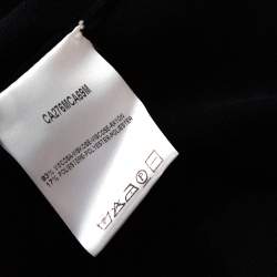 Pre Owned Giorgio Armani Navy Blue Knit Fitted Camisole L 