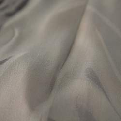 Pre Owned Giorgio Armani Pale Grey Printed Silk Kaftan Blouse S