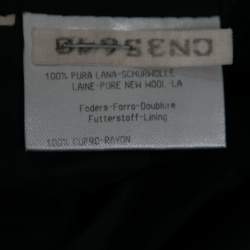 Pre Owned Giorgio Armani Black Wool Single Breasted Blazer S