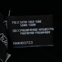 Pre Owned Giorgio Armani Vintage Black Tulle Tiered Sleeve Bolero ( One Size )