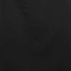 Pre Owned Giorgio Armani Black Wool Pencil Skirt S