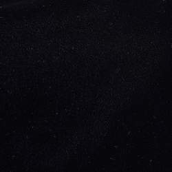 Pre Owned Giorgio Armani Black Velvet Sleeveless Top L