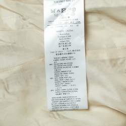 Pre Owned Giorgio Armani Metallic Jacquard  Single Breasted Blazer M