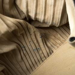 Pre Owned Giorgio Armani Black Leather Pleated Hobo