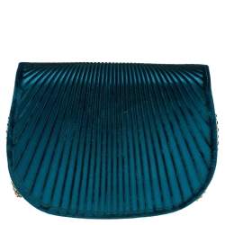 Giorgio Armani Green Velvet Chain Crossbody Bag