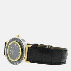 Pre Owned Girard-Perregaux Integrale Quartz Stainless Steel Yellow Gold Women's Wristwatch 32mm