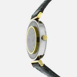 Pre Owned Girard-Perregaux Integrale Quartz Stainless Steel Yellow Gold Women's Wristwatch 32mm